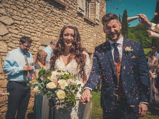 Le mariage de Benjamin et Rachel à Cazoulès, Dordogne 50