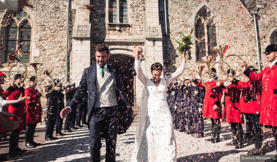 Le mariage de Samuel et Anne à Saint-Denis-sur-Sarthon, Orne