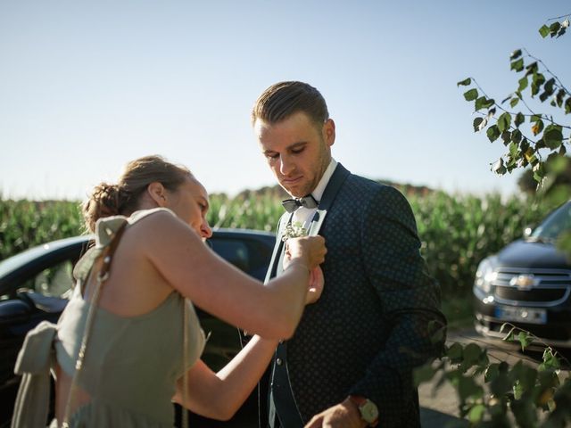 Le mariage de Jérémy et Félicie à Ahuillé, Mayenne 5