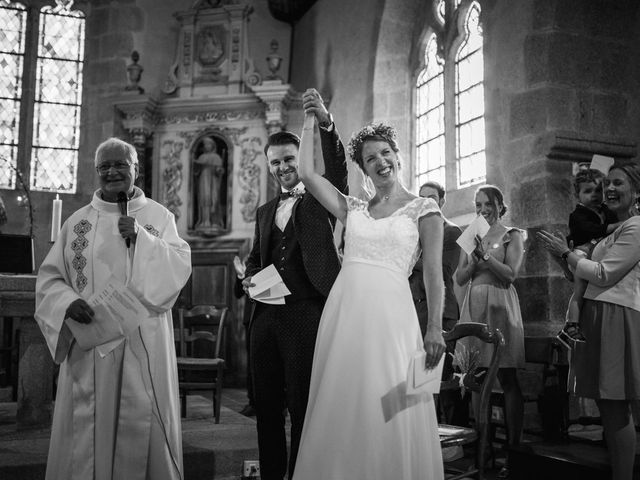 Le mariage de Jérémy et Félicie à Ahuillé, Mayenne 11