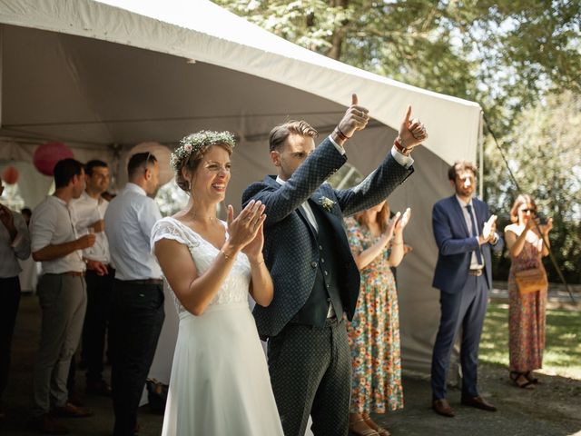 Le mariage de Jérémy et Félicie à Ahuillé, Mayenne 41