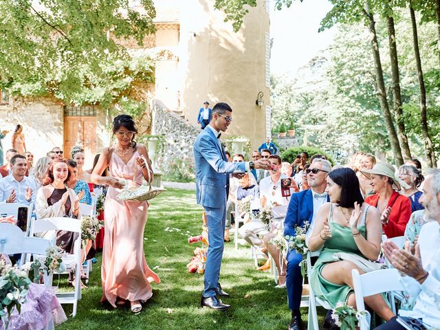 Le mariage de Chanda et Romain à Lemps, Ardèche 33