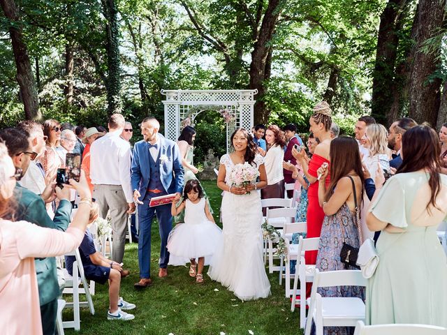 Le mariage de Chanda et Romain à Lemps, Ardèche 42