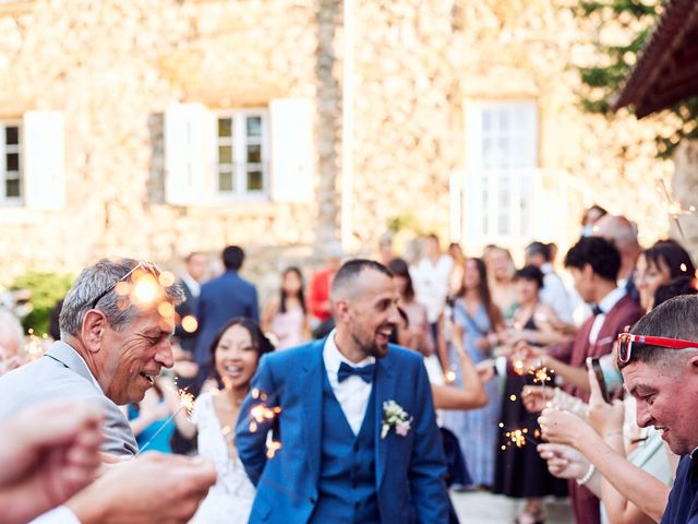 Le mariage de Chanda et Romain à Lemps, Ardèche 68