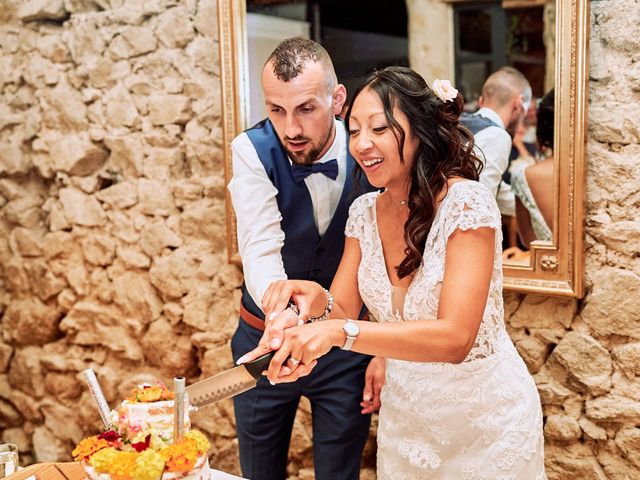 Le mariage de Chanda et Romain à Lemps, Ardèche 82