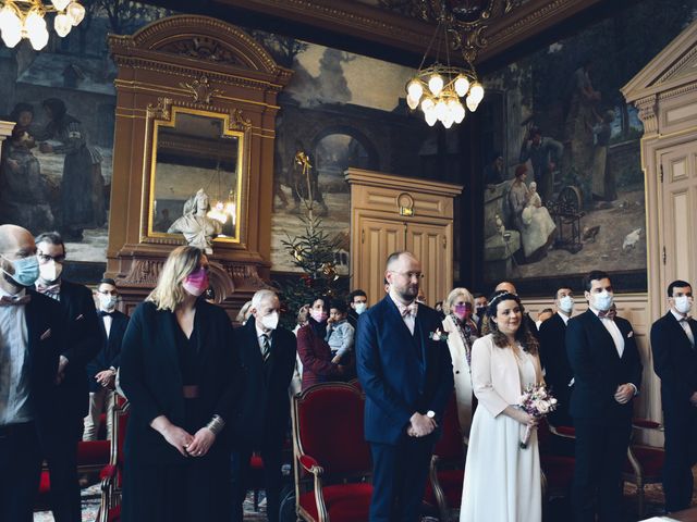 Le mariage de Clotilde et Guillaume à Paris, Paris 18