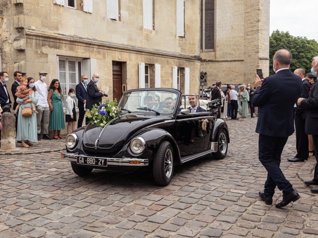 Le mariage de Bastien et Angélina à Saint-Émilion, Gironde 19