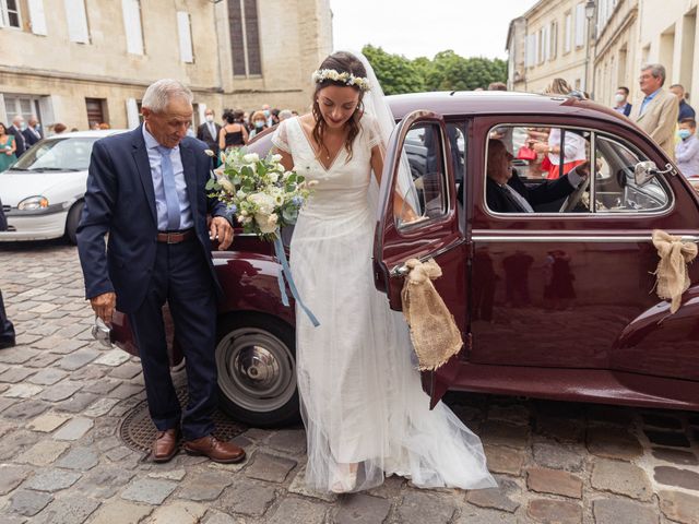 Le mariage de Bastien et Angélina à Saint-Émilion, Gironde 21