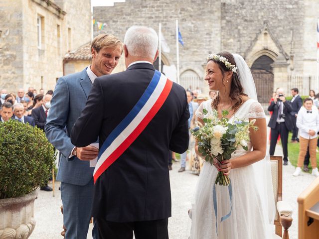 Le mariage de Bastien et Angélina à Saint-Émilion, Gironde 27