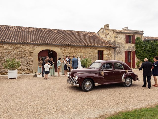 Le mariage de Bastien et Angélina à Saint-Émilion, Gironde 47