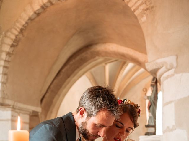 Le mariage de Pierre-Jean et Juliette à Salives, Côte d&apos;Or 5