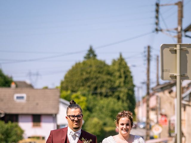 Le mariage de Aurélie et Florent à Vieux-Charmont, Doubs 7