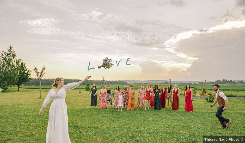 Le mariage de Thomas et Justine à Hautecourt-lès-Broville , Meuse