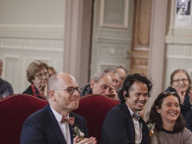 Le mariage de Many et Yves à Paris, Paris 19