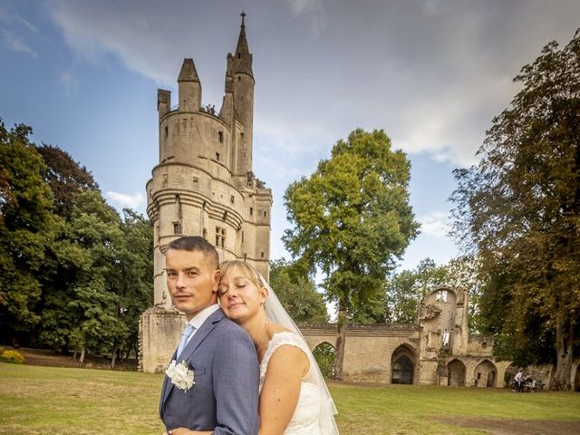 Le mariage de Marjorie et David à Septmonts, Aisne 62