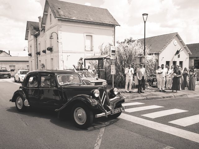 Le mariage de Corentin et Katel à Tercé, Vienne 54
