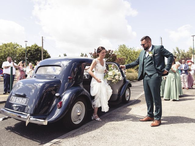 Le mariage de Corentin et Katel à Tercé, Vienne 55