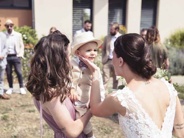 Le mariage de Corentin et Katel à Tercé, Vienne 57