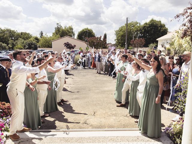Le mariage de Corentin et Katel à Tercé, Vienne 61