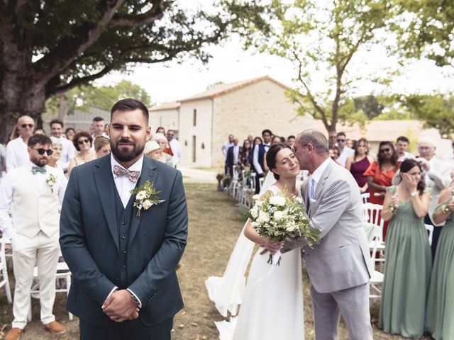 Le mariage de Corentin et Katel à Tercé, Vienne 89