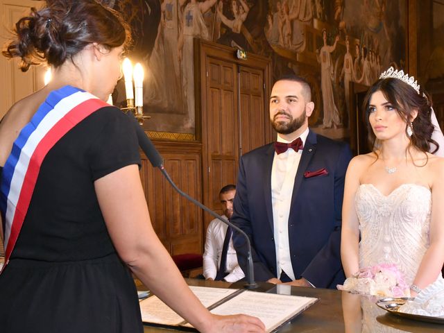 Le mariage de Silya et Kamel à Paris, Paris 1