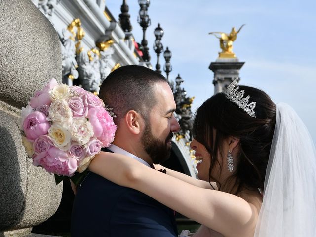 Le mariage de Silya et Kamel à Paris, Paris 8