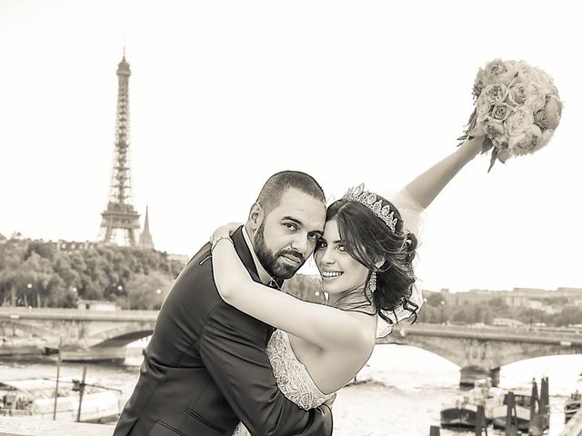 Le mariage de Silya et Kamel à Paris, Paris 11