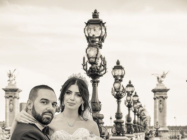 Le mariage de Silya et Kamel à Paris, Paris 12