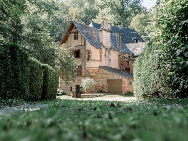 Le mariage de Alejandro et Inès à Conques, Aveyron 4