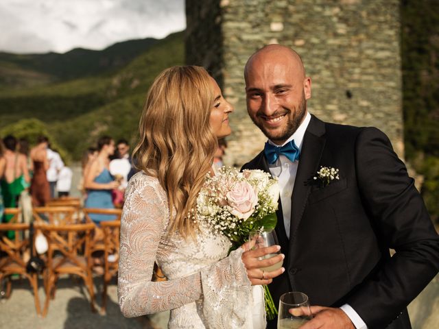 Le mariage de Claudio et Victoria à Nonza, Corse 12