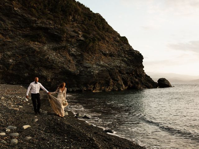 Le mariage de Claudio et Victoria à Nonza, Corse 2