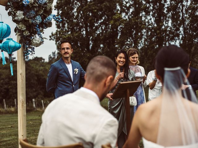 Le mariage de Romain et Evelyn à Villamblard, Dordogne 48