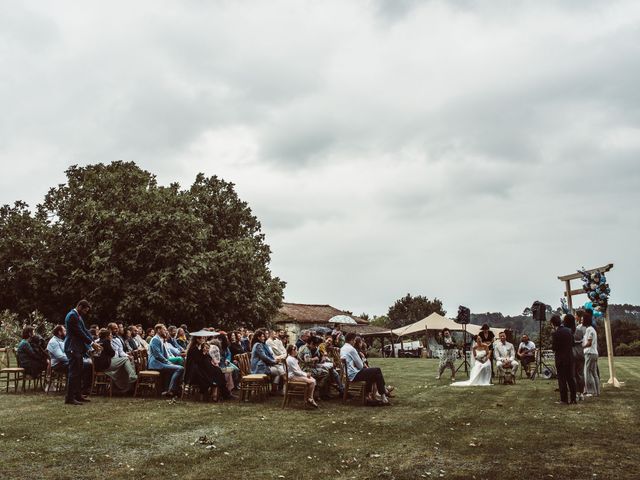 Le mariage de Romain et Evelyn à Villamblard, Dordogne 54