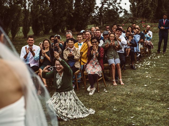 Le mariage de Romain et Evelyn à Villamblard, Dordogne 71