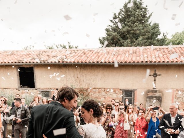 Le mariage de Marc-Antoine et Claire à Saint-Lizier-du-Planté , Gers 33