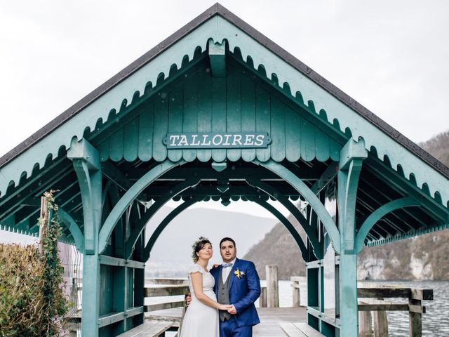 Le mariage de Julien et Judith à Talloires, Haute-Savoie 9