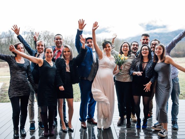 Le mariage de Julien et Judith à Talloires, Haute-Savoie 20