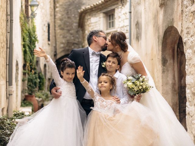 Le mariage de Sébastien et Olga à Cagnes-sur-Mer, Alpes-Maritimes 57