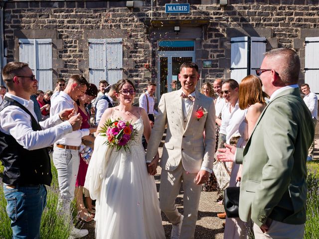 Le mariage de Morgan et Cynthia à Surat, Puy-de-Dôme 20