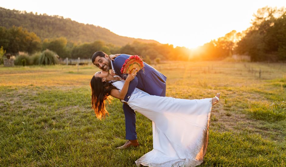 Le mariage de Tedj et Vân à Villecroze, Var