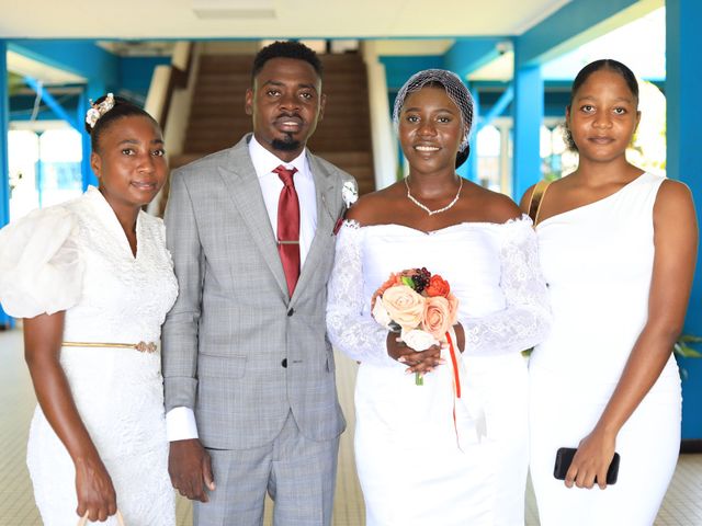 Le mariage de Fleurima  et Geff à Kourou, Guyane 1