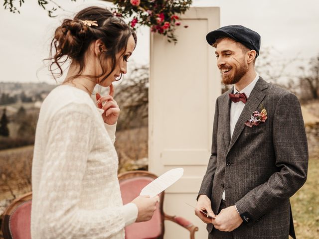 Le mariage de Ambre et Jérémy à Pommiers, Rhône 42