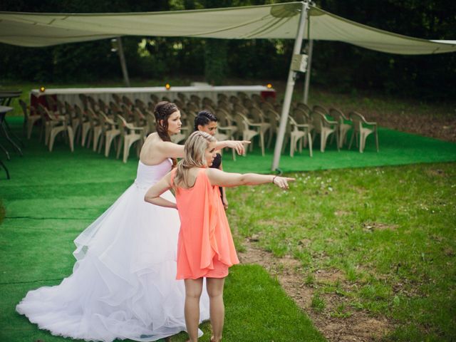 Le mariage de Gabriel et Julie à Pontgibaud, Puy-de-Dôme 15