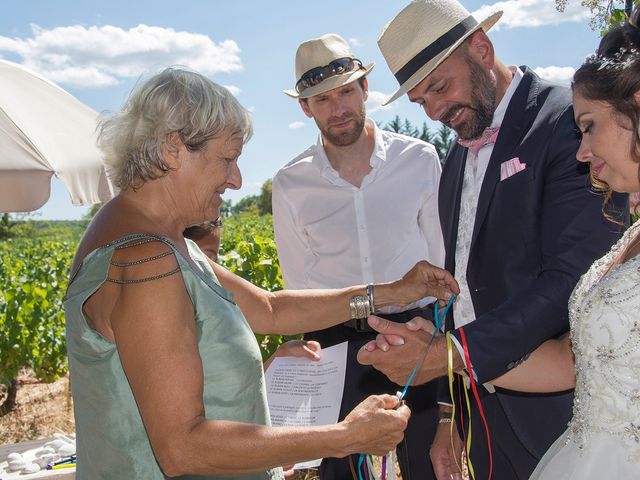 Le mariage de Sébastien et Christel à Aiguèze, Gard 11