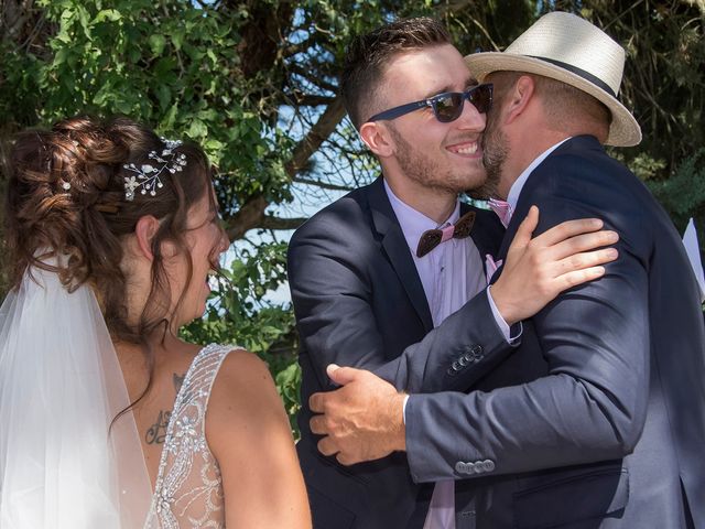 Le mariage de Sébastien et Christel à Aiguèze, Gard 14