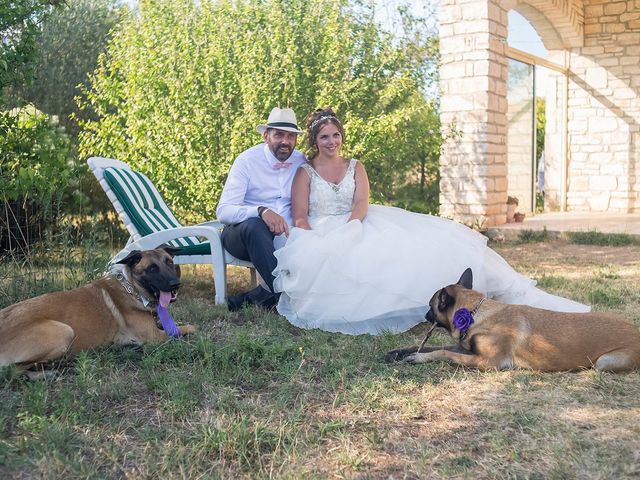 Le mariage de Sébastien et Christel à Aiguèze, Gard 28