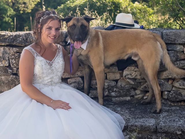 Le mariage de Sébastien et Christel à Aiguèze, Gard 29