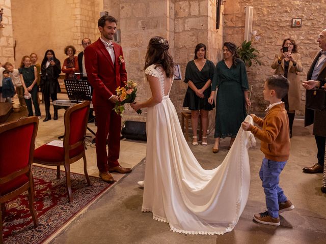 Le mariage de Samuel et Chloé à Saint-Benoît, Vienne 26