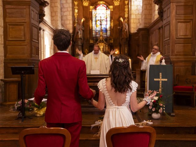 Le mariage de Samuel et Chloé à Saint-Benoît, Vienne 36