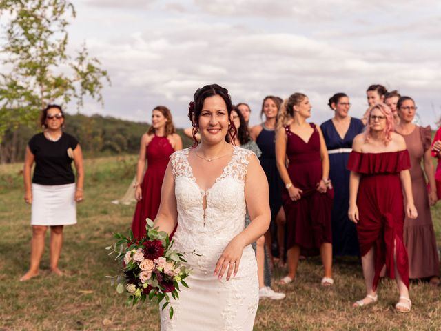 Le mariage de Gaby et Mélodie à Anché, Vienne 42